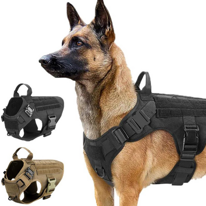Tactical Dog Harness No-Pull With Front And Back D-Rings...