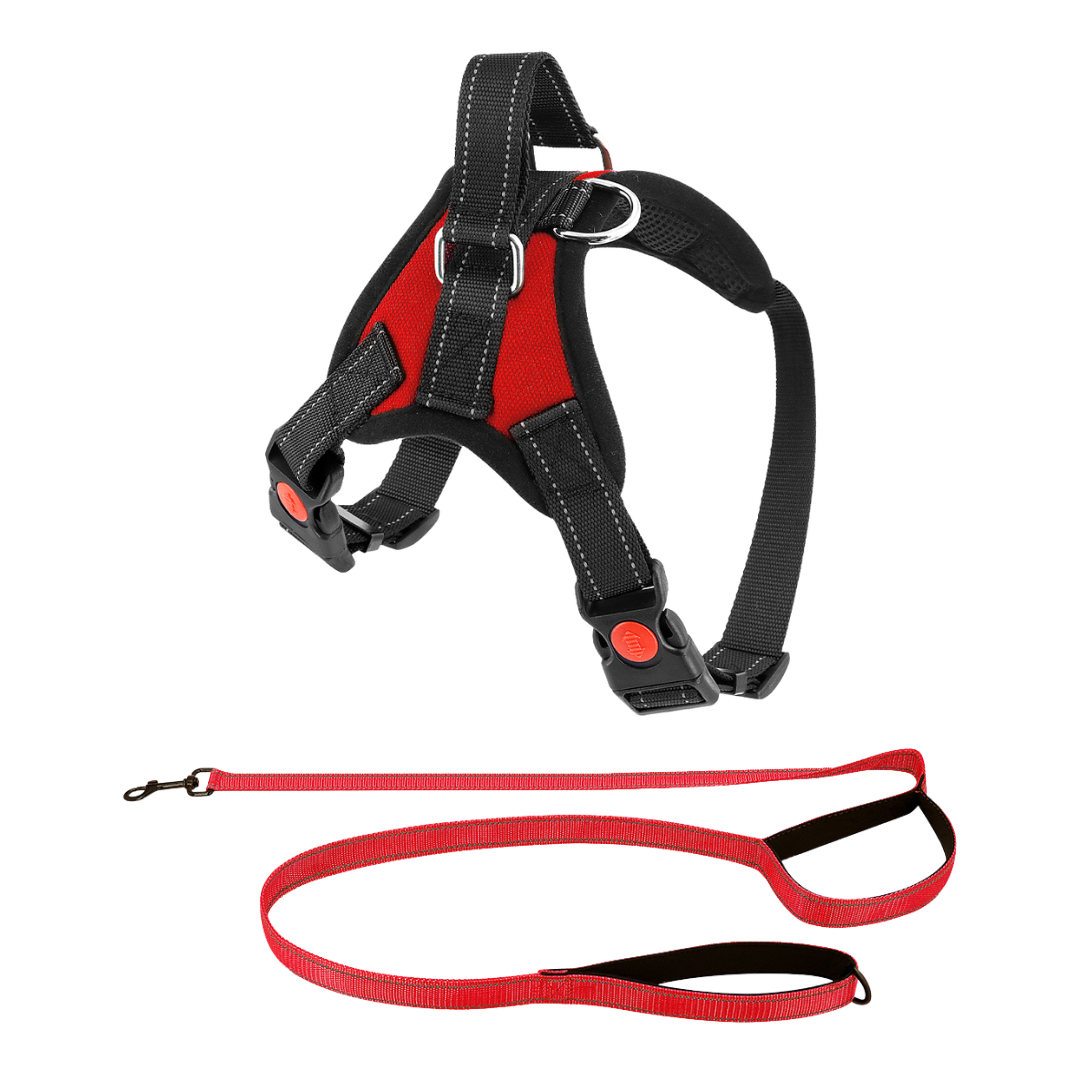 Dog Harness No-Choke Adjustable Safety Harness Trend...