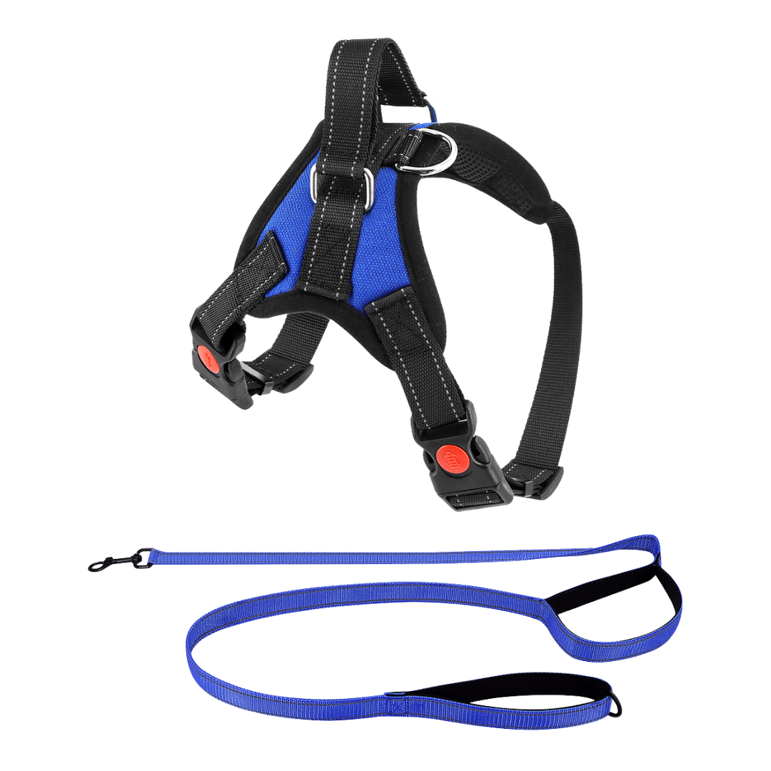Dog Harness No-Choke Adjustable Safety Harness Trend...
