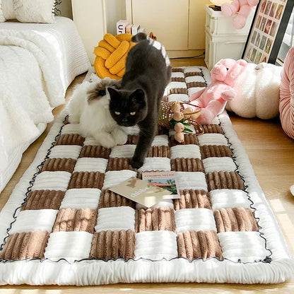 Garden Protective Couch Cover Thicken Plush Sofa Mat...