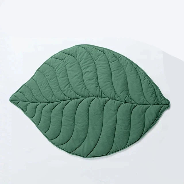 Fashion Creativity Leaf Heart Shaped Blanket Carpet for...