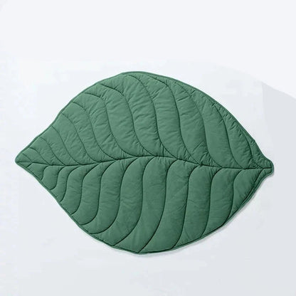 Fashion Creativity Leaf Heart Shaped Blanket Carpet for...