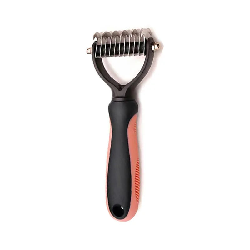 Pet Grooming Care Deshedding Brush for Dogs & Cats - Fur...