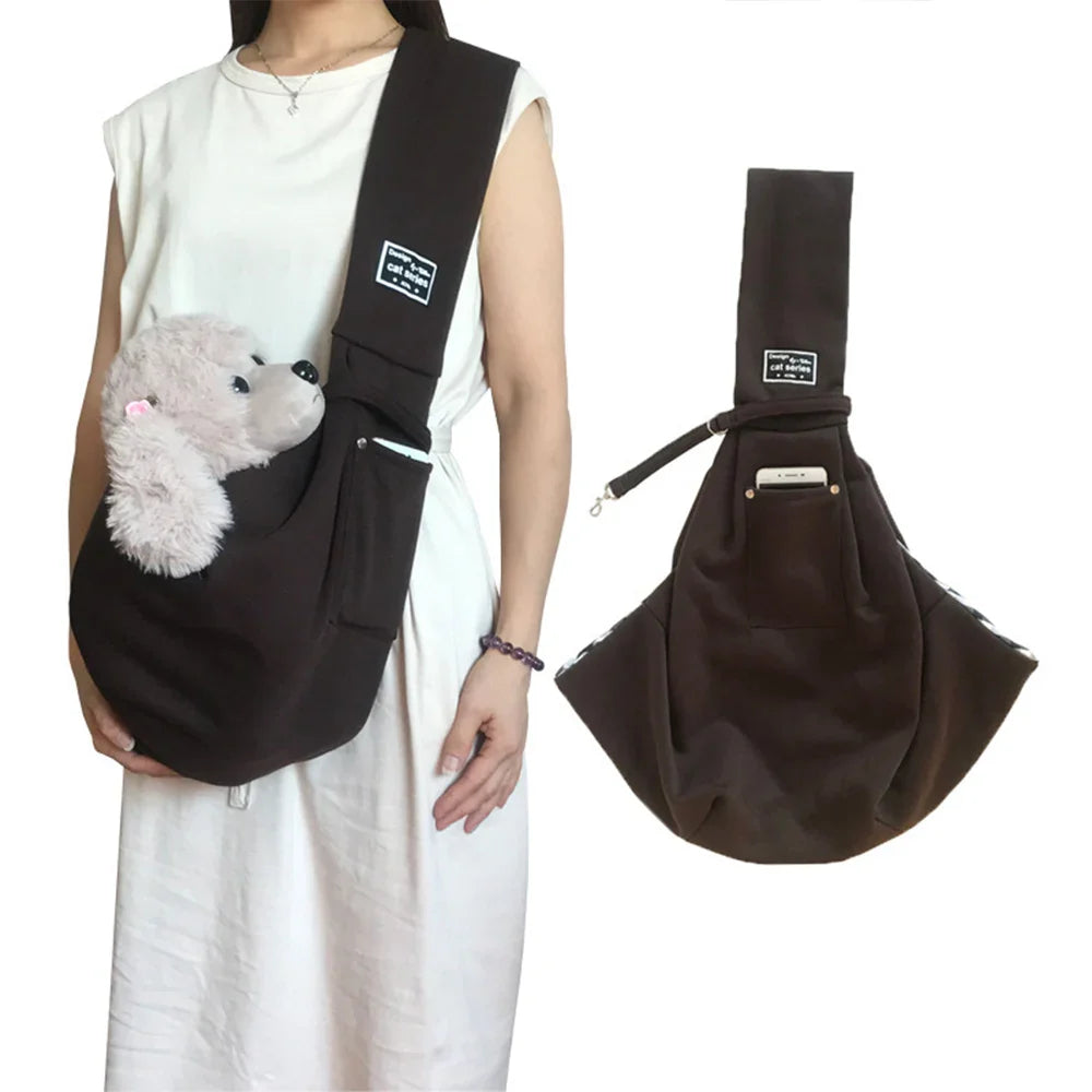 Comfortable Dog Bag Pet Crossbody Shoulder Bag Sling for...