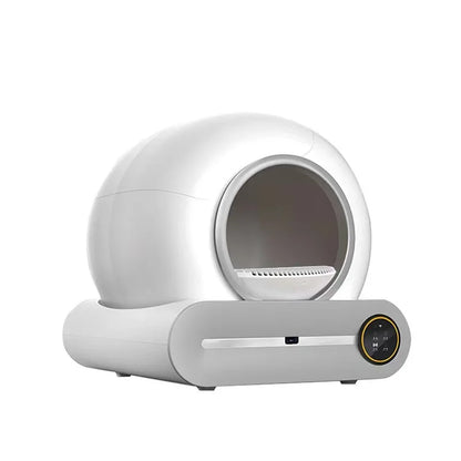 Automatic Cat Litter Box Capacity Self Cleaning Fully...
