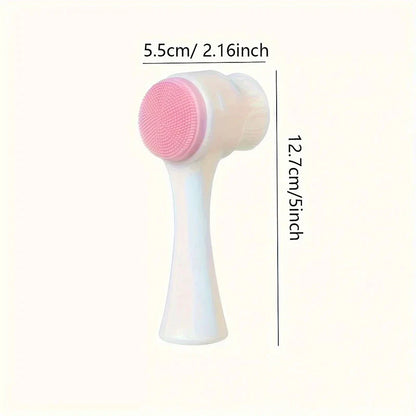 Silicone Pet Paw Cleaner & Massage Brush - Dual-Sided...