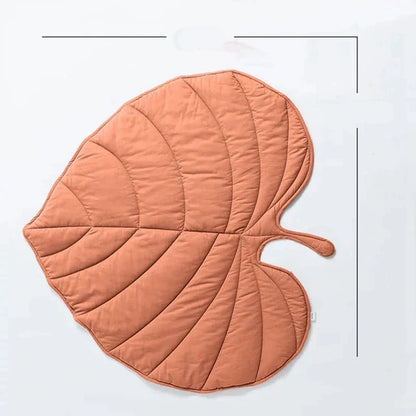 Fashion Creativity Leaf Heart Shaped Blanket Carpet for...