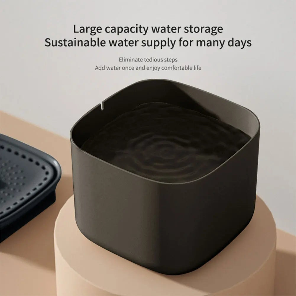 New Cat Water Fountain Ultra Quiet Pet Drinking...