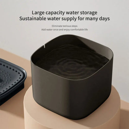 New Cat Water Fountain Ultra Quiet Pet Drinking...
