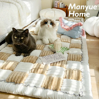 Garden Protective Couch Cover Thicken Plush Sofa Mat...
