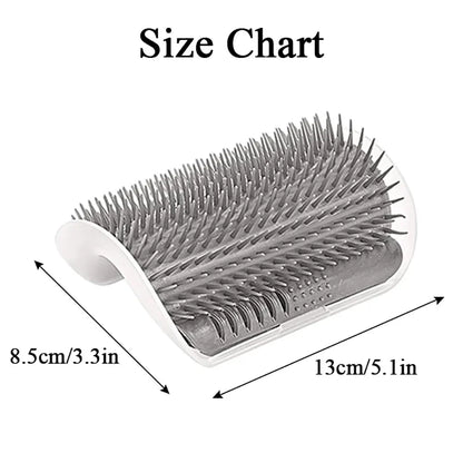 Cat Grooming Scratcher Brush & Massager for Dogs and...