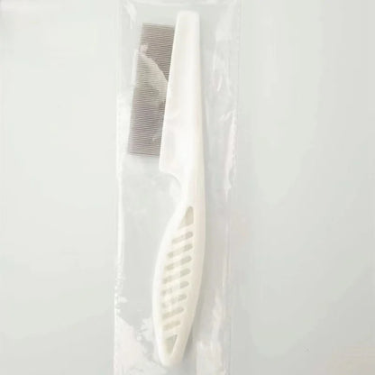 Stainless Steel Pet Grooming Comb - Flea & Shedding...