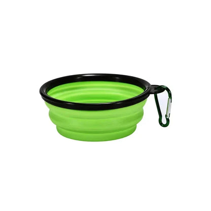 Pet Folding Travel Bowl - Dog & Cat Food & Water