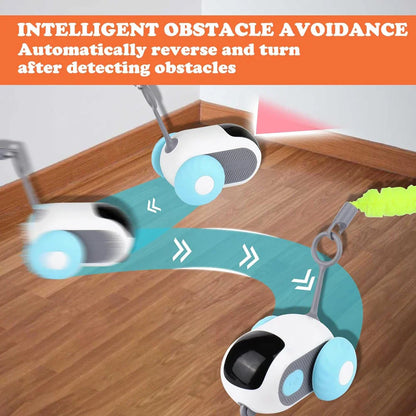 Smart Cat Toy 2 Modes Remote Controlled Car for Cats...