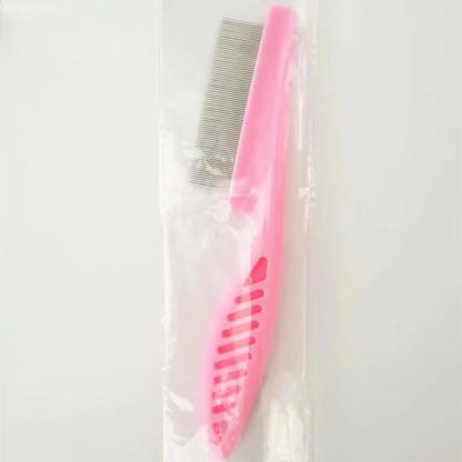 Stainless Steel Pet Grooming Comb - Flea & Shedding...