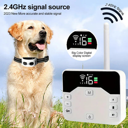 Wireless Pet Fence & Training Collar