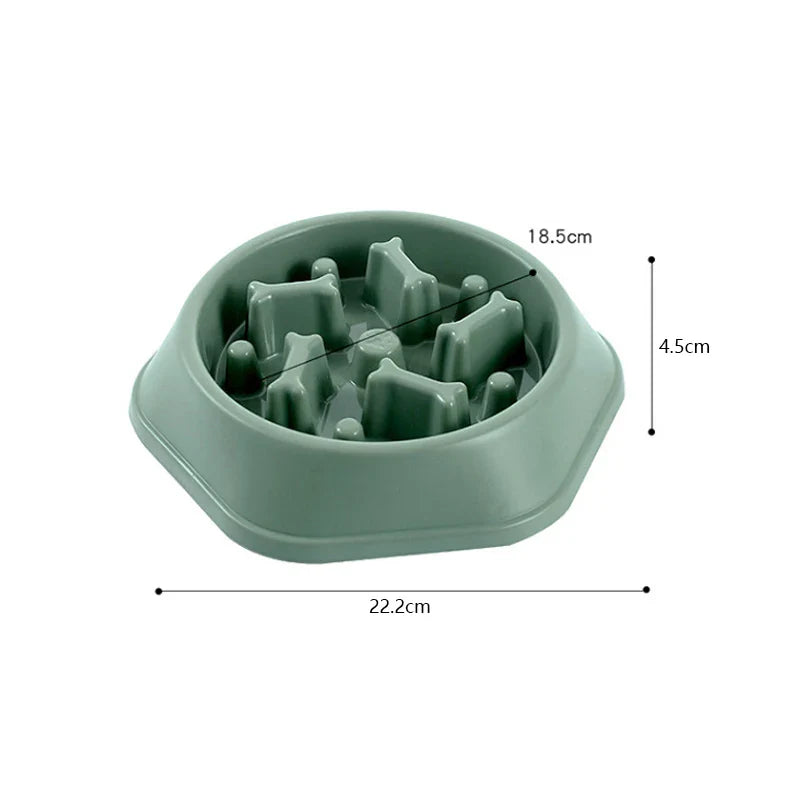 Pet Slow Food Bowl Anti-choking Feeder for Small Dogs...