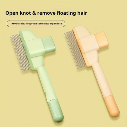 Dog Hair Remover Brush for Long Hair Pets - Grooming and...
