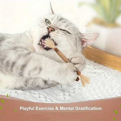 Cat Toys Silvervine Chew Stick for Kitty Teeth Cleaning...
