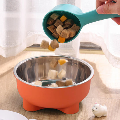 Anti Slip Stainless Steel Dog Bowl - Easy to Clean...