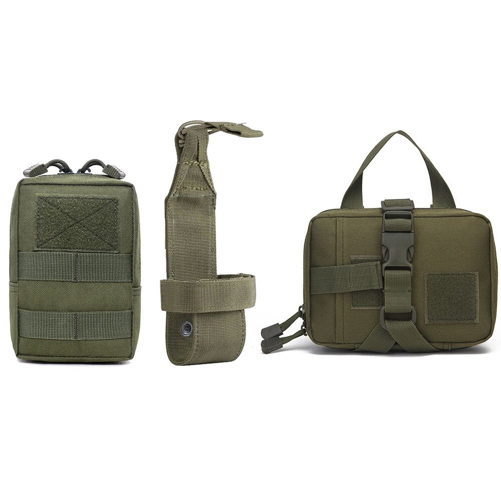 MOLLE Pouch Set For Harness Tactical Dog Gear...