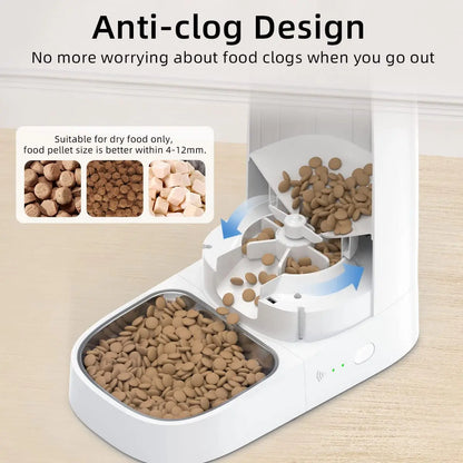 Automatic Cat Feeder Smart WiFi Dispenser Remote Control...