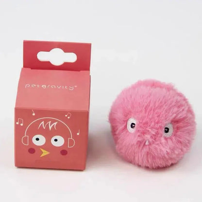 Interactive Cat Toy Ball - Plush Electric Catnip...