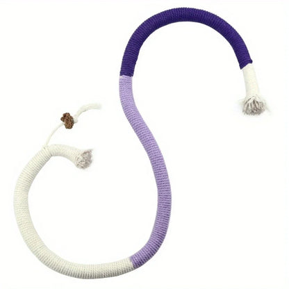 Cotton Cat Chew Toy for Teeth Cleaning - Catnip Rope...