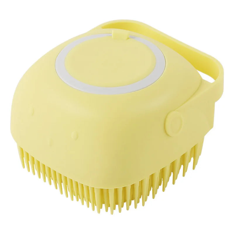 Silicone Dog Grooming Massage Gloves - Pet Bath Brush...