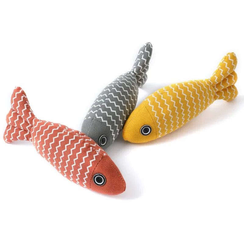 Catnip Plush Toy for Kittens and Puppies - Teeth...