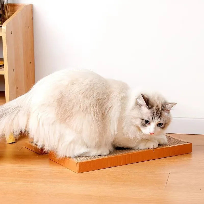 Pet Cat Scratching Board Cat Cardboard Mat for Claw...