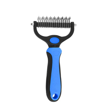 Pet Grooming Care Deshedding Brush for Dogs & Cats - Fur...