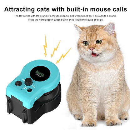 Adjustable Speed Cat Wheel Exerciser - Indoor Treadmill...