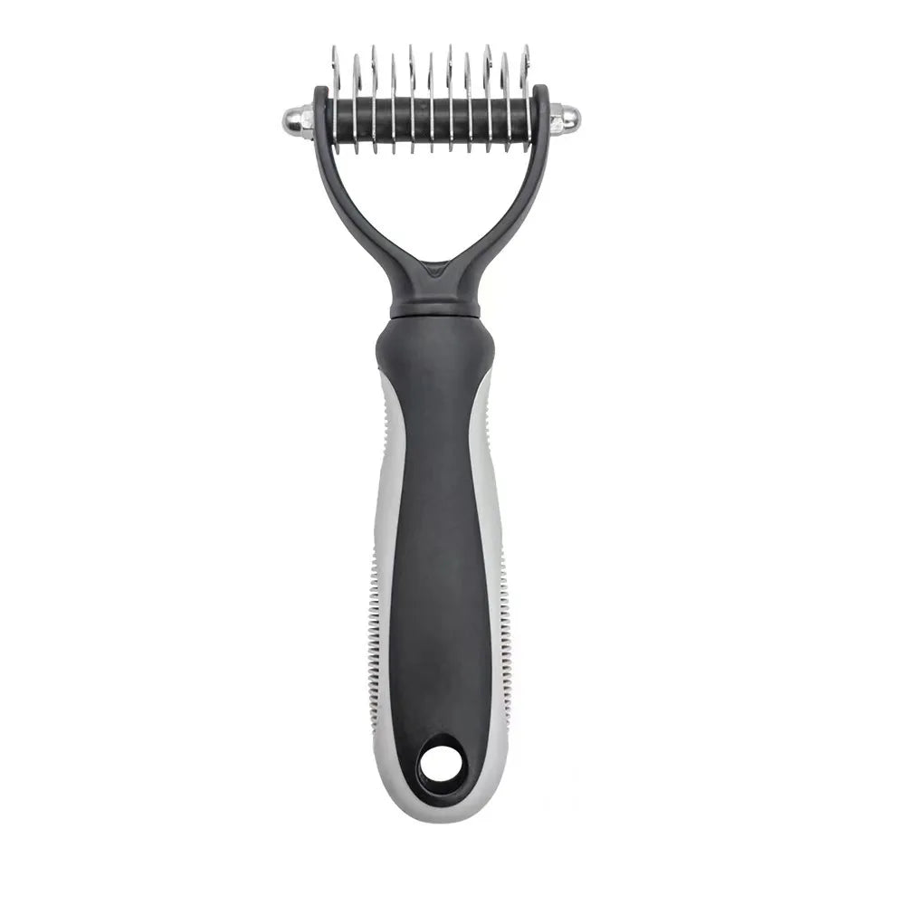 Pet Grooming Care Deshedding Brush for Dogs & Cats - Fur...