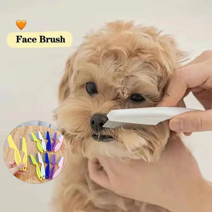 Stainless Steel Pet Grooming Comb - Flea & Shedding...