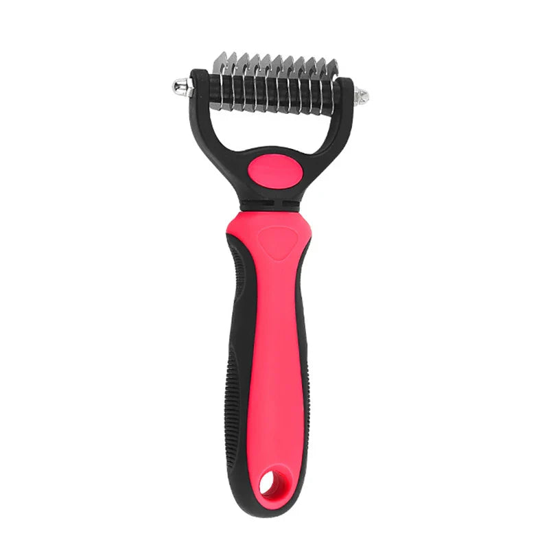 Pet Grooming Care Deshedding Brush for Dogs & Cats - Fur...