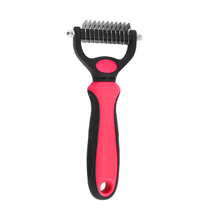 Pet Grooming Care Deshedding Brush for Dogs & Cats - Fur...