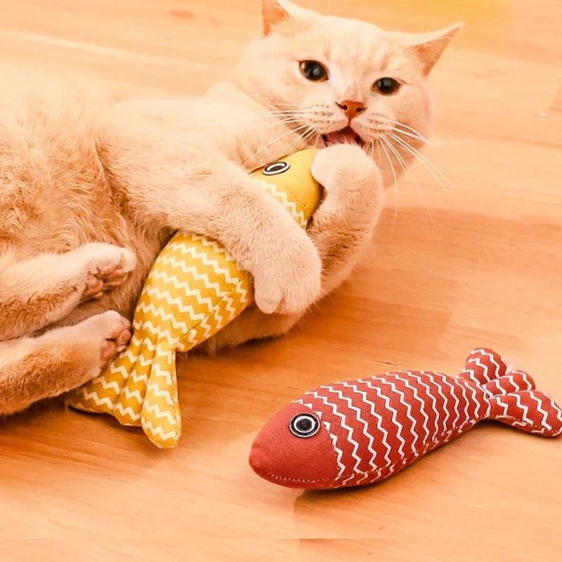 Catnip Plush Toy for Kittens and Puppies - Teeth...