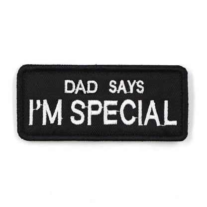 Service Dog Patch Black Harness Label Hook And Loop...