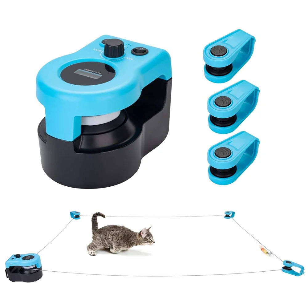 Adjustable Speed Cat Wheel Exerciser - Indoor Treadmill...