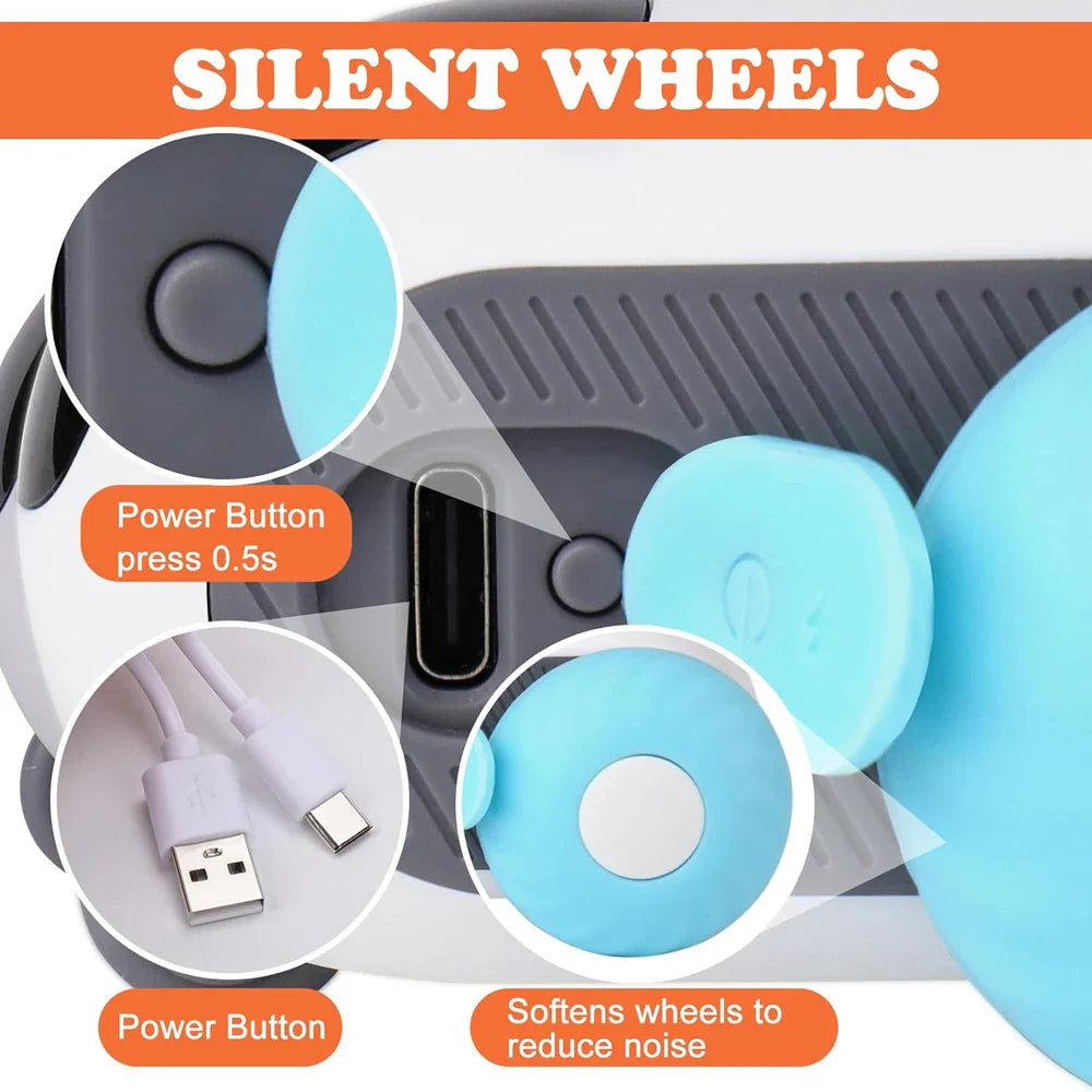 Smart Cat Toy 2 Modes Remote Controlled Car for Cats...