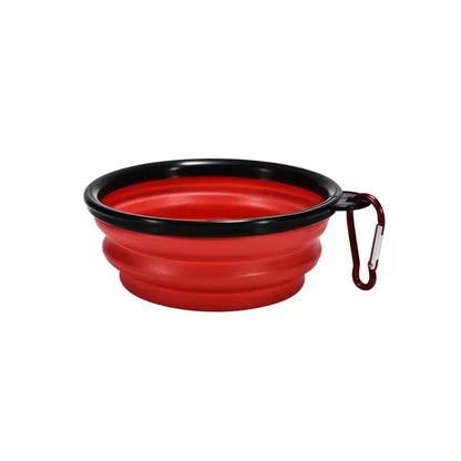 Pet Folding Travel Bowl - Dog & Cat Food & Water