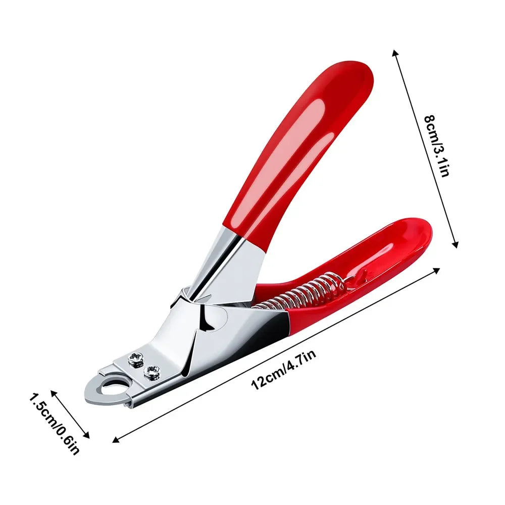 Stainless Steel Pet Nail Clipper - Dog & Cat Grooming...