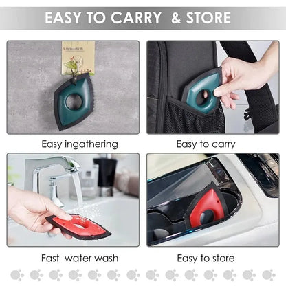 Reusable Pet Hair Remover Comb Brush for Dogs & Cats - 4...