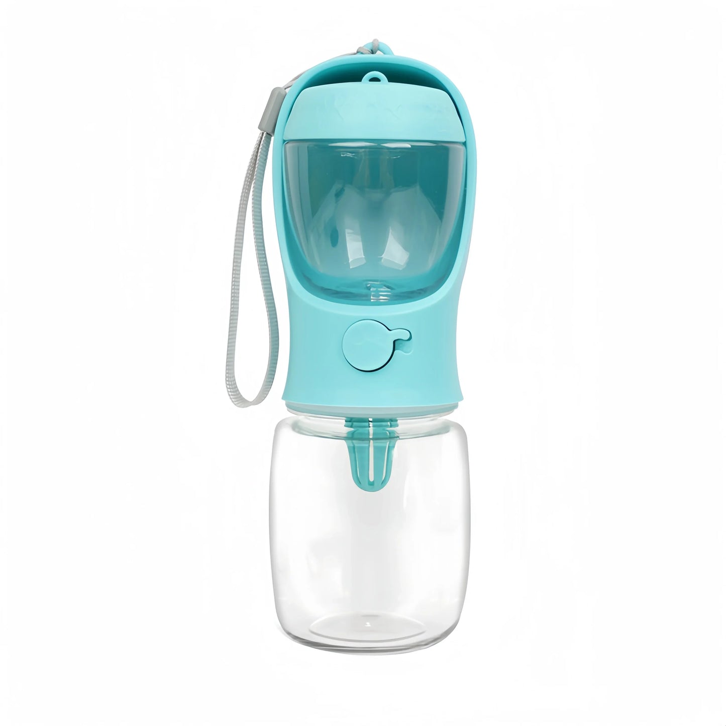 Portable Dog Cat Water Bottle with Food Storage for...