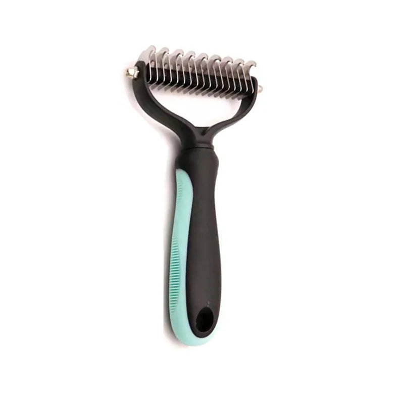 Pet Grooming Care Deshedding Brush for Dogs & Cats - Fur...