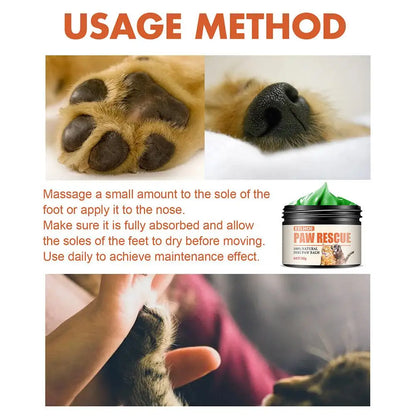 Pet Paw Balm for Dogs & Cats - Moisturizing Foot Care...