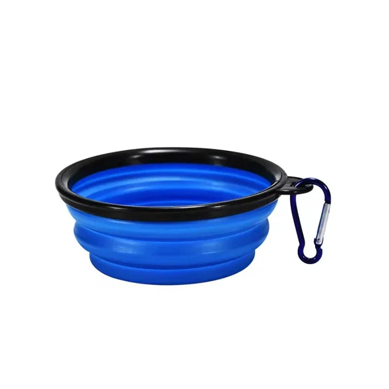 Pet Folding Travel Bowl - Dog & Cat Food & Water