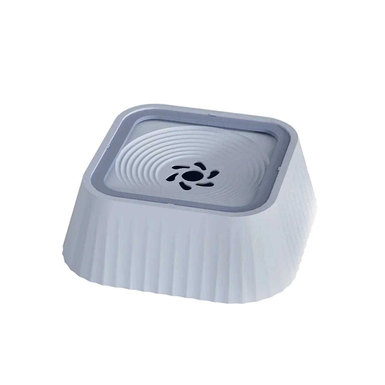 Pet Water Fountain with Floating Plates No Spill Bowl...