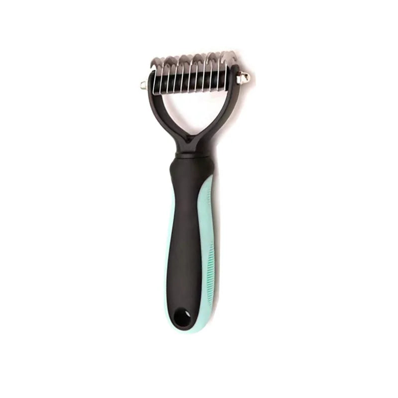 Pet Grooming Care Deshedding Brush for Dogs & Cats - Fur...